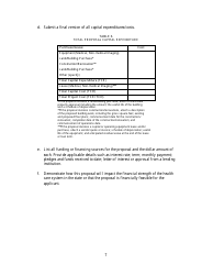 Certificate of Need Application Packet - Connecticut, Page 9