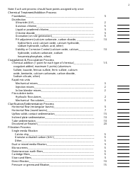 Water Treatment Plant Classification Form - Connecticut, Page 2