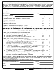 School Water System Evaluation Form - Connecticut, Page 2
