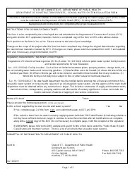 Document preview: School Water System Evaluation Form - Connecticut