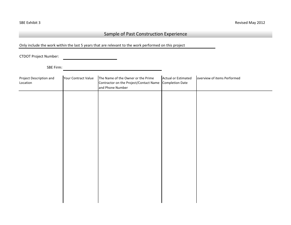 Exhibit 1 Small Business Enterprise Set-Aside Eligibility - Connecticut, Page 3