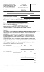 Form CLA-2A &quot;Performance Contract Bond&quot; - Connecticut