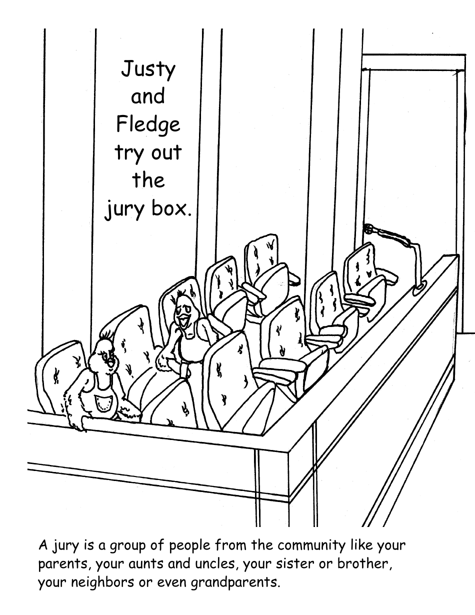 Corthouse Tour Coloring Book - Connecticut, Page 15