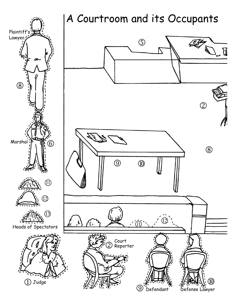 Corthouse Tour Coloring Book - Connecticut, Page 18