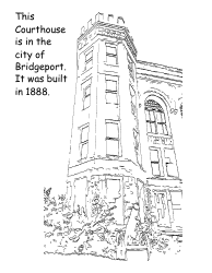 Corthouse Tour Coloring Book - Connecticut, Page 30