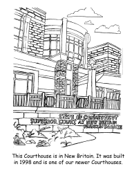 Corthouse Tour Coloring Book - Connecticut, Page 32