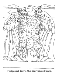 Corthouse Tour Coloring Book - Connecticut, Page 4