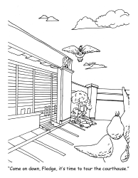 Corthouse Tour Coloring Book - Connecticut, Page 5