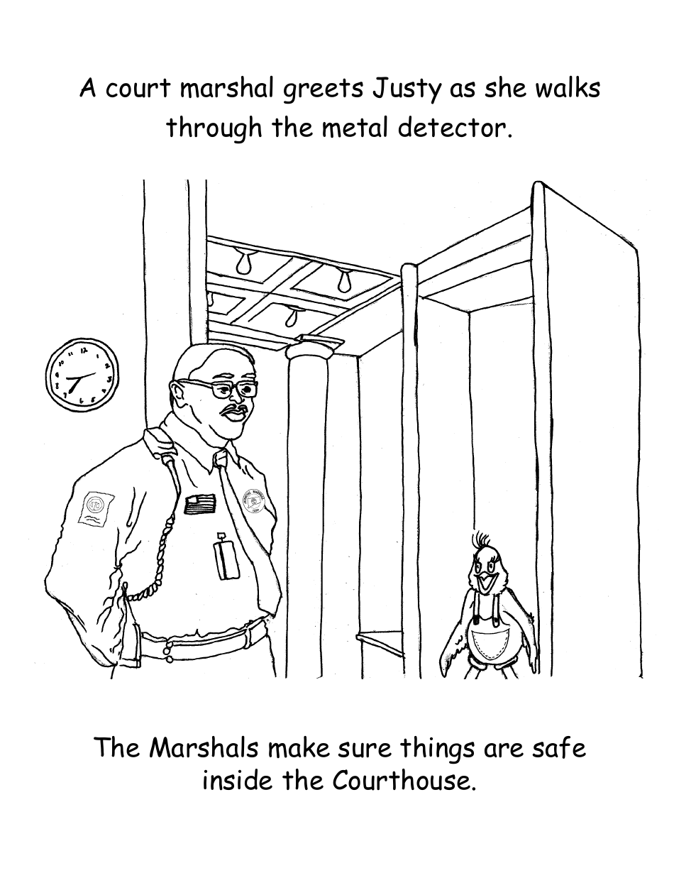 Corthouse Tour Coloring Book - Connecticut, Page 6