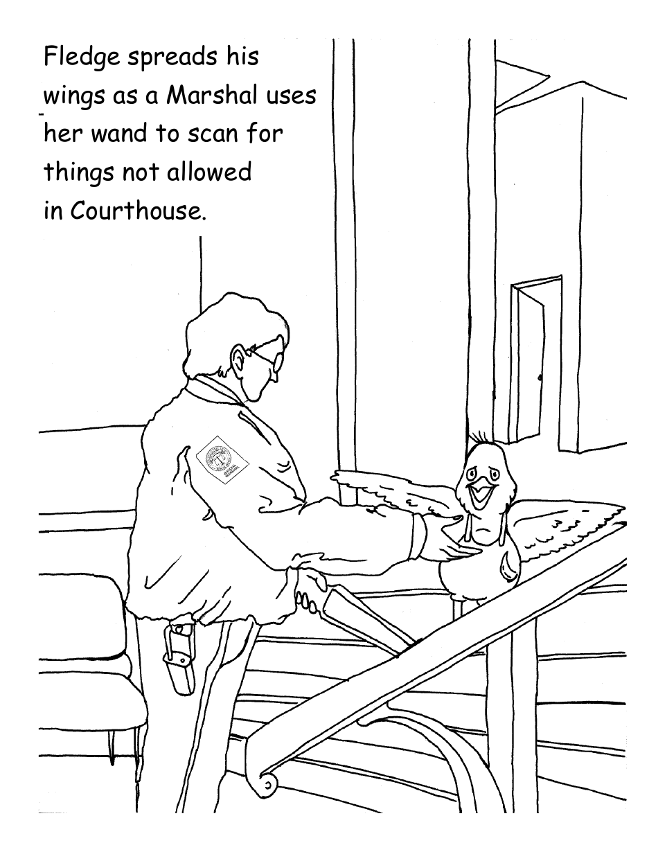 Corthouse Tour Coloring Book - Connecticut, Page 7