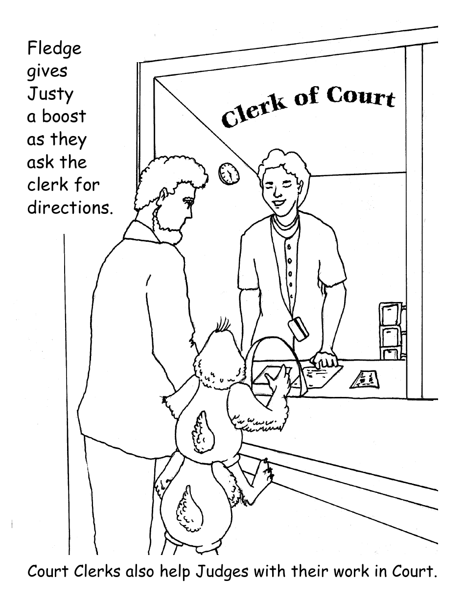 Corthouse Tour Coloring Book - Connecticut, Page 8