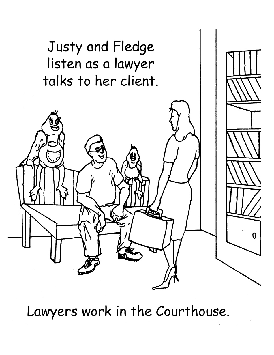 Corthouse Tour Coloring Book - Connecticut, Page 9