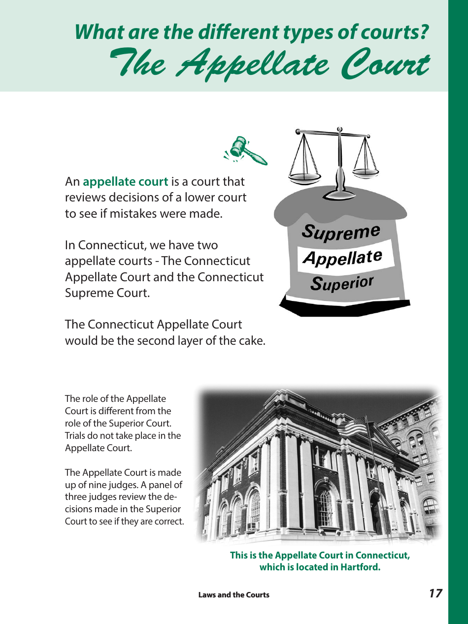 Laws and the Courts - a Workbook for Upper Elementary Students - Connecticut, Page 19