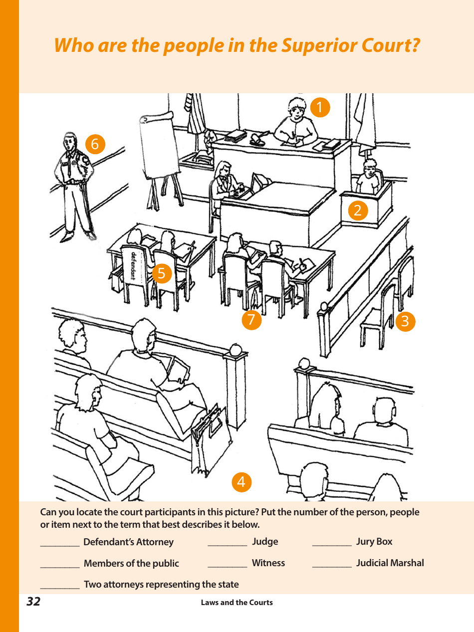 Laws and the Courts - a Workbook for Upper Elementary Students - Connecticut, Page 34
