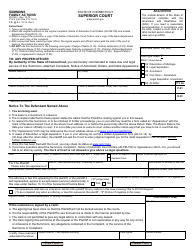 Form JD-FM-3PT Download Printable PDF or Fill Online Summons, Family ...