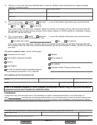 Form JD-FM-159A Dissolution of Civil Union Complaint - Connecticut, Page 2