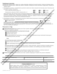 Form JD-FM-161P Custody/Visitation Application - Parent - Connecticut (Polish), Page 2
