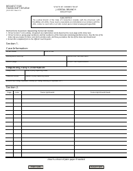 Document preview: Form JD-ES-302 Request for Transcript Review - Connecticut