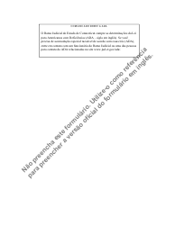 Form JD-CR-1PT Misdemeanor/M.v. Summons and Complaint - Connecticut (Portuguese), Page 2