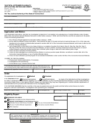 Document preview: Form JD-CR-14 Youthful Offender Eligibility - Application, Motion and Order - Connecticut