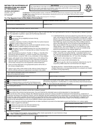 Document preview: Form JD-CR-90 Motion for Suspension of Prosecution and Order of Treatment - Alcohol or Drug Dependency - Connecticut