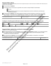 Form JD-CR-126PT Pretrial School Violence Prevention Program Application, Order, Disposition - Connecticut (Portuguese), Page 2