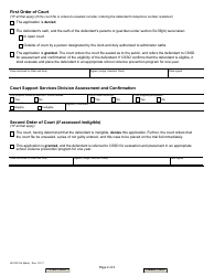 Form JD-CR-126 Pretrial School Violence Prevention Program Application, Order, Disposition - Connecticut, Page 2