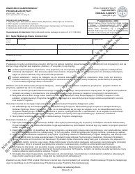 Form JD-CR-154P Application for Supervised Diversionary Program - Connecticut (Polish)