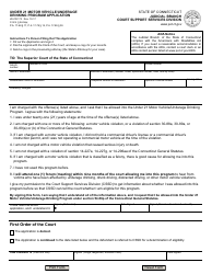Form JD-CR-173 &quot;Under 21 Motor Vehicle/Underage Drinking Program Application&quot; - Connecticut