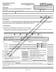 Document preview: Form JD-FM-6PT-SHORT Financial Affidavit - Connecticut (Portuguese)