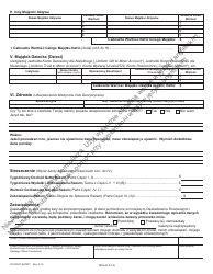 Form JD-FM-6P-SHORT Financial Affidavit - Connecticut (Polish), Page 4