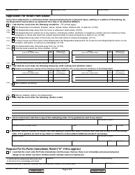 Form JD-FM-137 &quot;Application for Relief From Abuse&quot; - Connecticut, Page 2