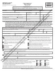 Form JD-FM-137P Application for Relief From Abuse - Connecticut (Polish)