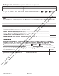 Form JD-FM-6P-LONG Financial Affidavit - Connecticut (Polish), Page 6