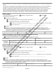 Form JD-AP-48PT Affidavit of Indigency - Fee Waiver, Criminal - Connecticut (Portuguese), Page 2