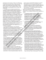 Form JD-GC-6PT Complaint Against Attorney (Grievance Complaint) - Connecticut (Portuguese), Page 2
