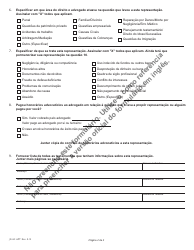 Form JD-GC-6PT Complaint Against Attorney (Grievance Complaint) - Connecticut (Portuguese), Page 4