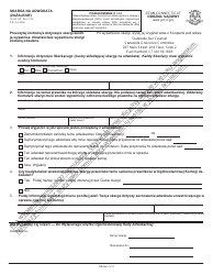 Form JD-GC-6P &quot;Complaint Against Attorney (Grievance Complaint)&quot; - Connecticut (Polish), Page 3