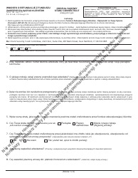 Document preview: Form JD-GC-15P Application for Reimbursement - Client Security Fund - Connecticut (Polish)