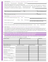 Form JD-VS-8EI Emotional Injury Application - Connecticut, Page 3