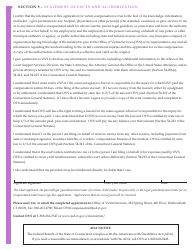 Form JD-VS-8EI Emotional Injury Application - Connecticut, Page 4