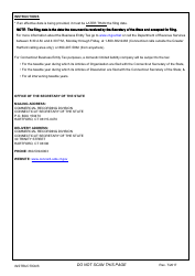 Certificate of Dissolution - Limited Liability Company - Domestic - Connecticut, Page 2