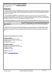 Interim Notice of Change of Manager/Member - Limited Liability Company-Domestic &amp; Foreign - Connecticut, Page 3