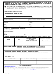 Foreign Registration Statement Form - Limited Liability Company - Foreign - Connecticut, Page 2