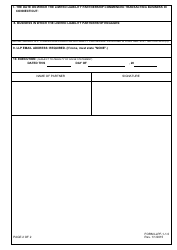 Form LLPF-1-1.0 Certificate of Authority - Foreign Limited Liability Partnership - Connecticut, Page 2