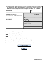 Food Safety Audit and Water Testing Cost-Share Program Application Form - Delaware, Page 2