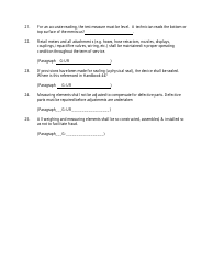 Examination for Registered Vehicle Tank Meter Technicians - Delaware, Page 3