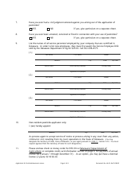 Application for a Pesticide Business License - Delaware, Page 3