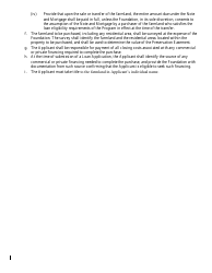 Farmland Purchase and Preservation Loan Program Procedures and Guidelines - Delaware, Page 4