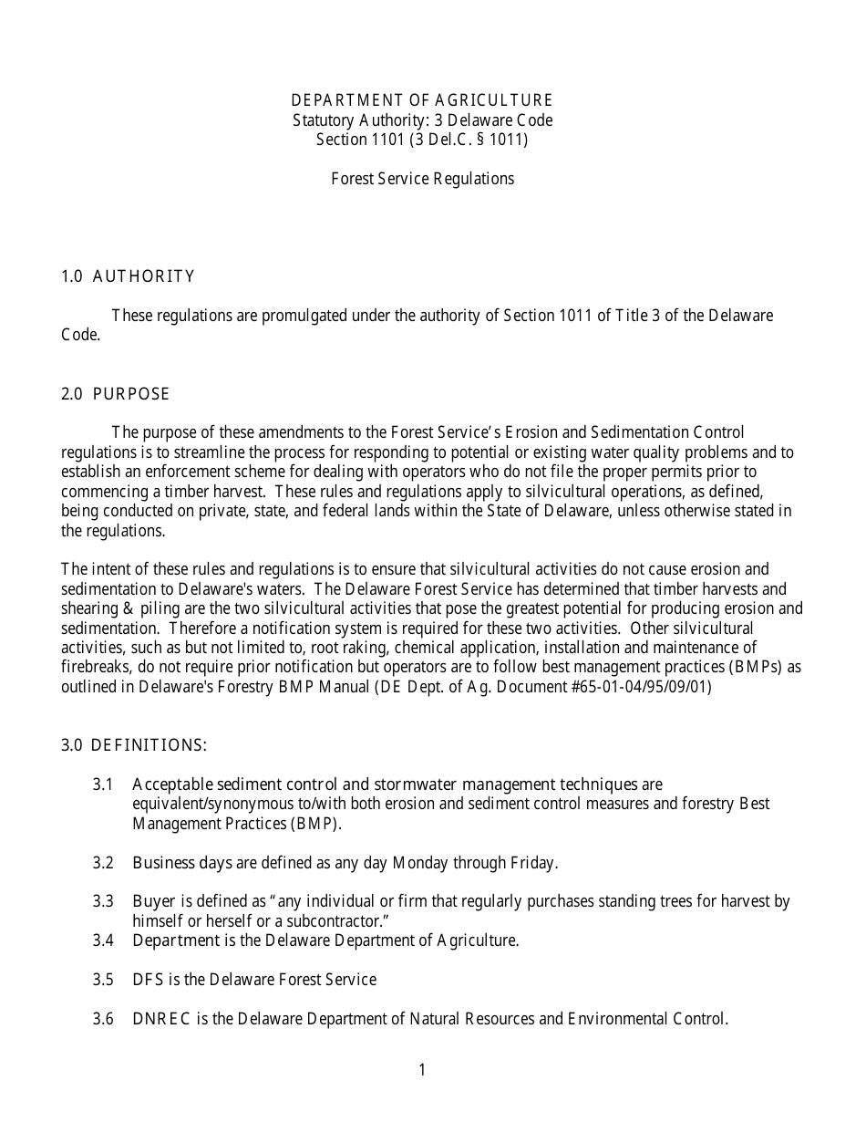 Notification Form and Permit - Delaware, Page 3